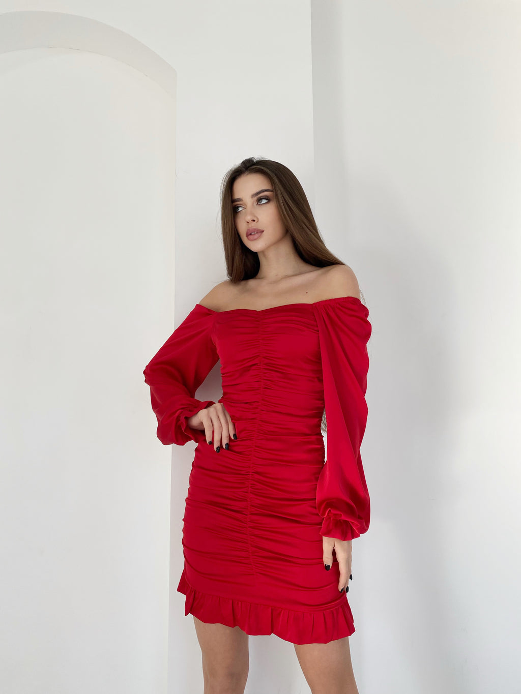 Платье Аврора Красный