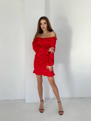 Платье Аврора Красный